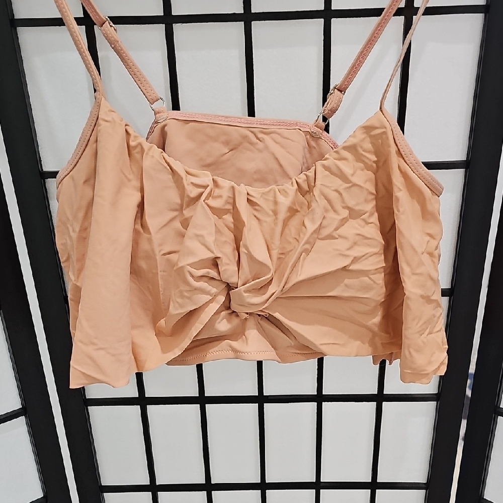 Women's Peach  Bikini Top